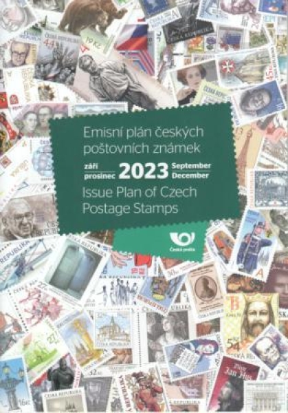 CZ Emisní plán českých poštovních známek 2023 - II. Halbjahr